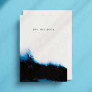 Dad You Rock - Greeting Card