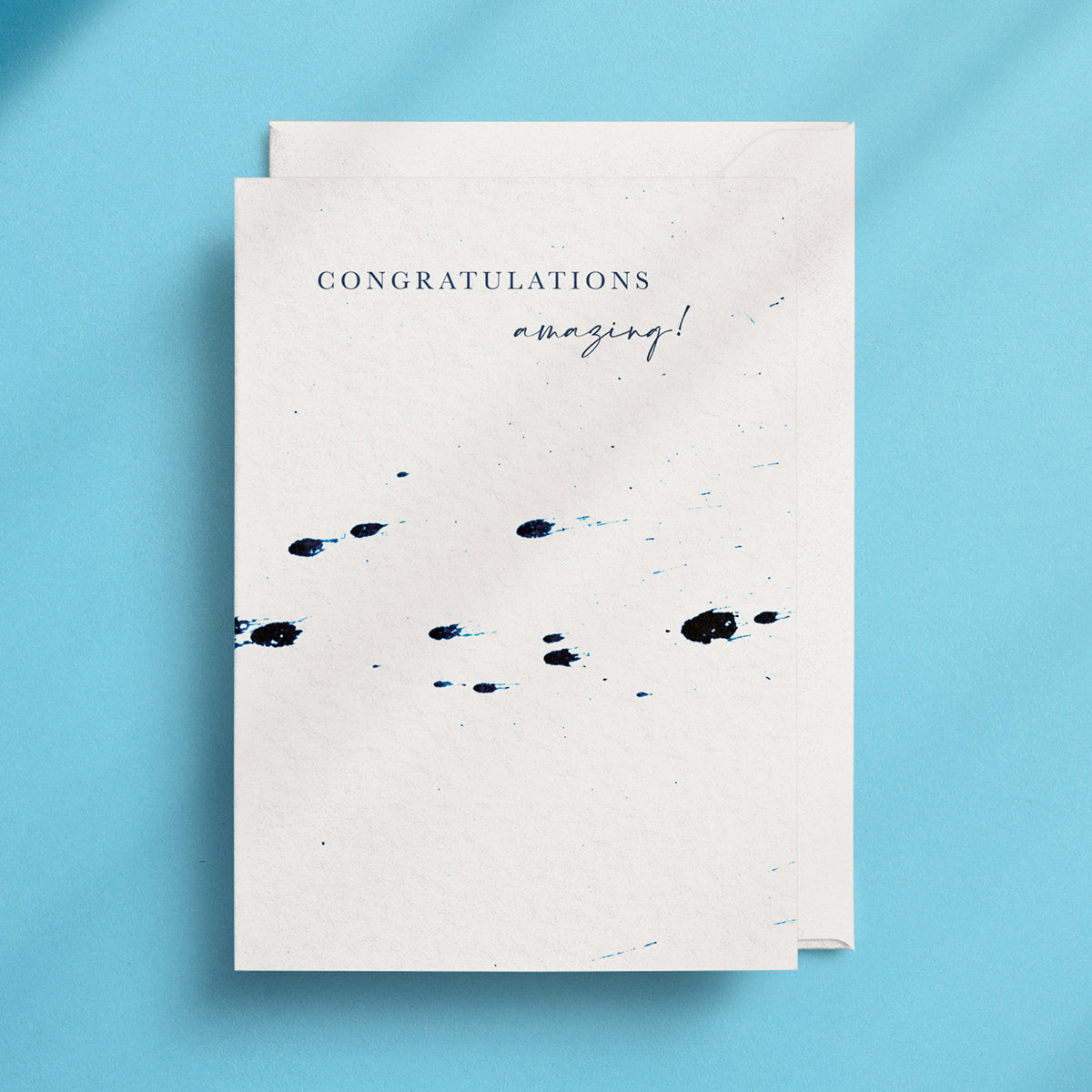 Congratulations Amazing! - Greeting Card