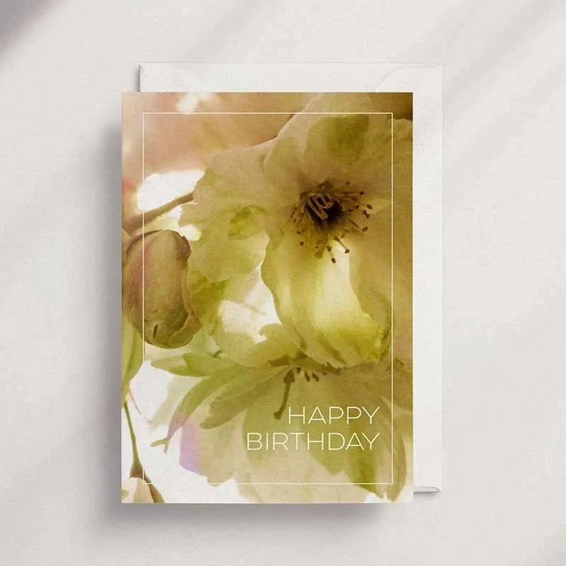 Happy Birthday [FL05]- Floral Greeting Card